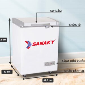 Tủ đông Sanaky VH-150HY dung tích 100 lít