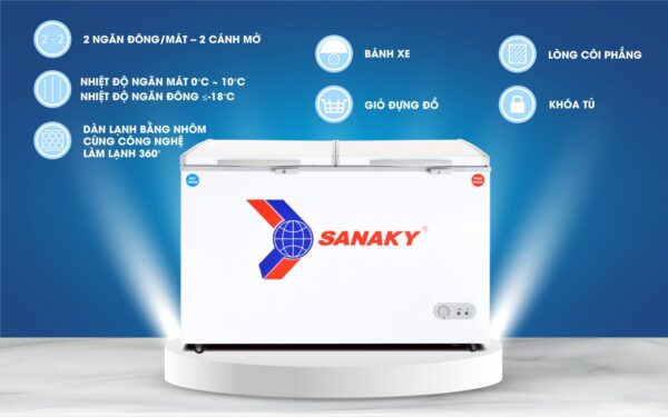 Tủ Đông Sanaky VH-568W2