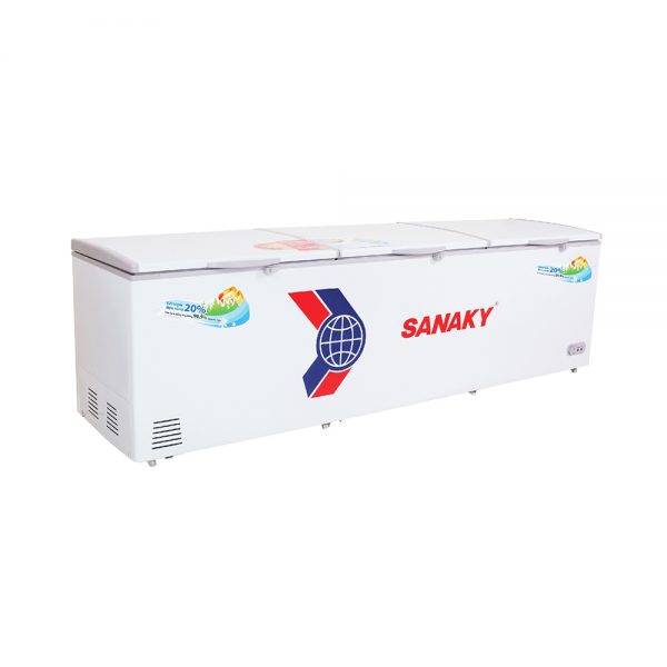 Tủ đông Sanaky VH-1199HY thuộc dòng tủ 1 ngăn đông, 3 cánh cao cấp