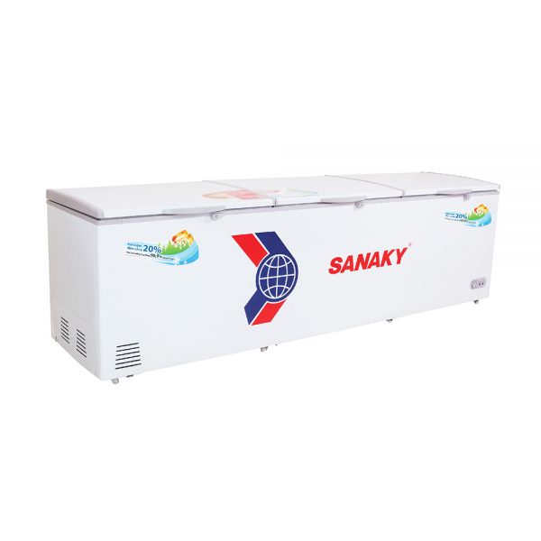 Tủ đông Inverter Sanaky VH-1199HY3 thuộc dòng tủ 1 ngăn đông, 3 cánh cao cấp