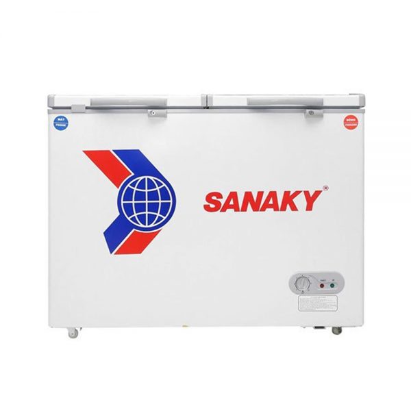 Tủ đông Sanaky VH-225W2 thuộc dòng tủ đông 2 ngăn (gồm 1 ngăn đông và 1 ngăn mát)