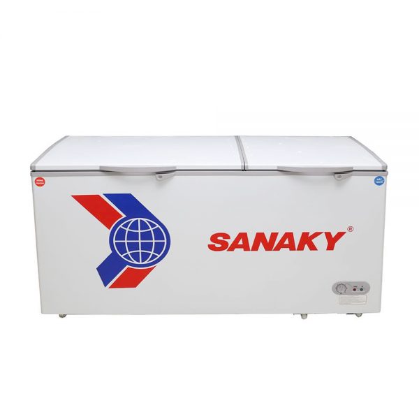 Tủ đông Sanaky VH-668W2 lthuộc dòng tủ đông 2 ngăn (gồm 1 ngăn đông và 1 ngăn mát)