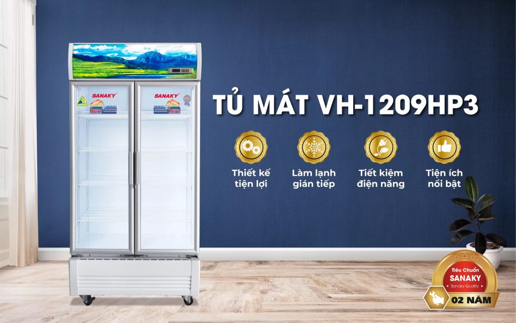 Tủ mát Sanaky VH-1209HP3 