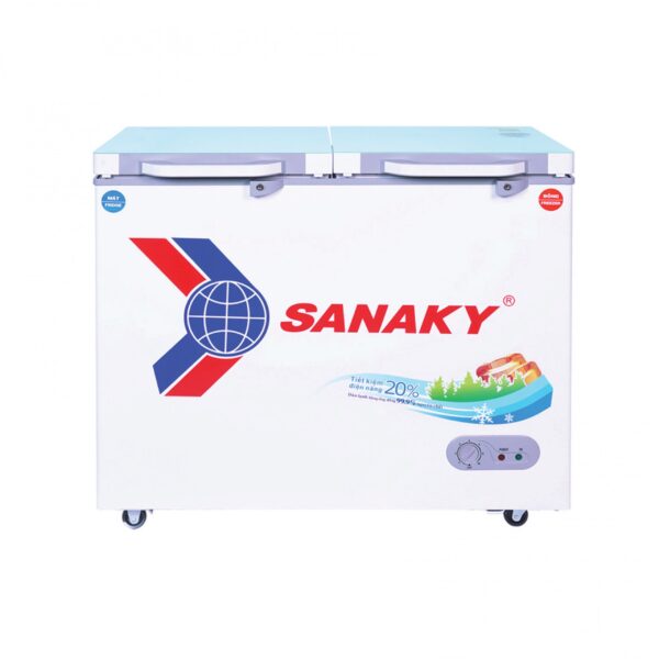 Tủ Đông mặt kính cường lực Sanaky VH-2599W2KD